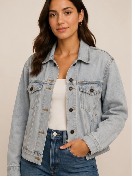 Express Jackets & Blazers - Light Wash Denim Jacket - by Express. Classic Style that never outdated. Size S